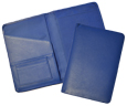 Blank Leather Notebooks Blue