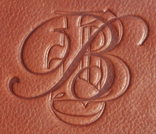 Leather Notebook with Logo