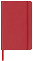 red smooth journal notebook